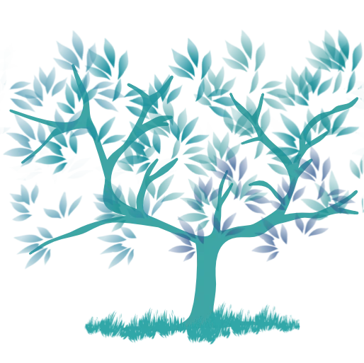 icone arbre constellations Silhouette d'un arbre, symbole transgénérationnel des constellations familiales
